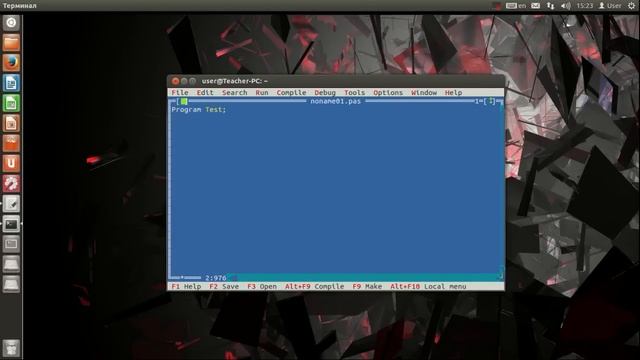 Pascal in Linux смотреть онлайн