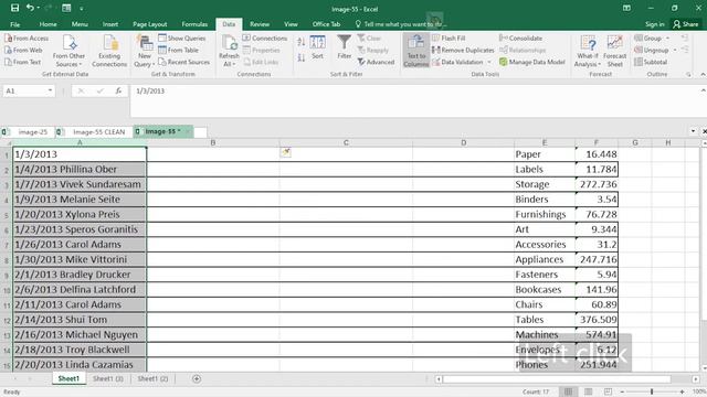 How to Split And Separate Words in Excel Table | Clean Up Messy Excel Table | Format Excel Table смотреть онлайн