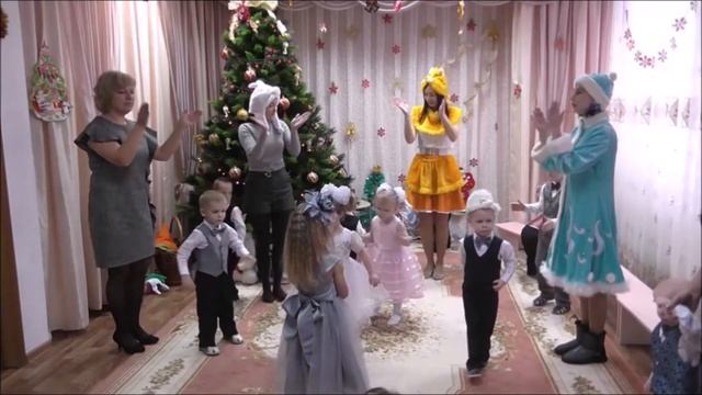 Новогодний утренник 25.12.2018 года в Доме ребенка( г.Елец) смотреть онлайн