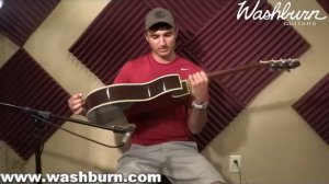 Washburn EA20SNB Nuno Bettencourt Signature Acoustic/Electric Guitar