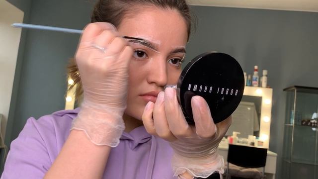 Окрашивание бровей краской | Идеальная краска для бровей смотреть онлайн