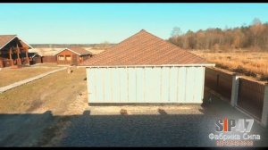 Гараж из СИП панелей