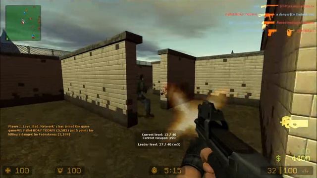 Counter Strike: Source GunGame Online Gameplay смотреть онлайн