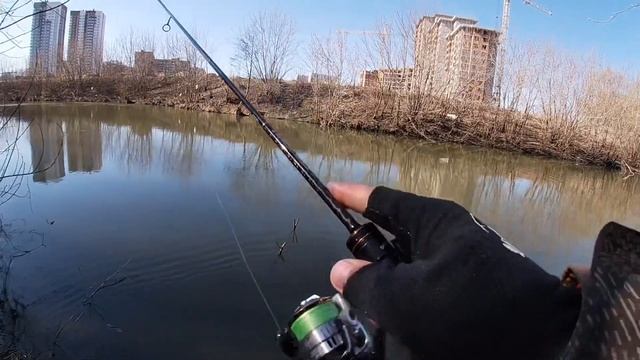 Рыбалка в Рязани. Река Плетёнка. Спиннинг. смотреть онлайн