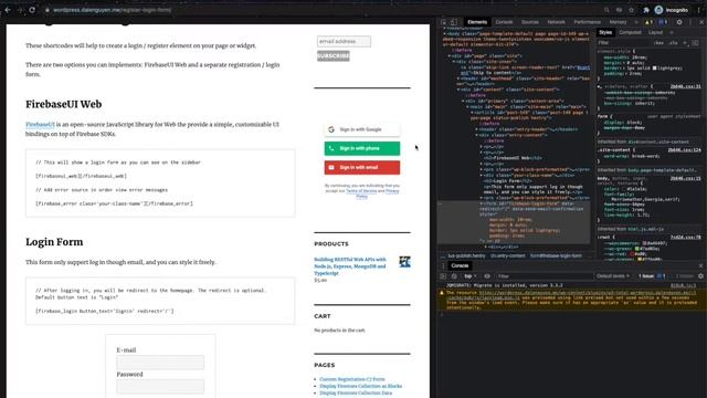 How to Style Firebase Wordpress Login Form (Integrate Firebase PRO) смотреть онлайн