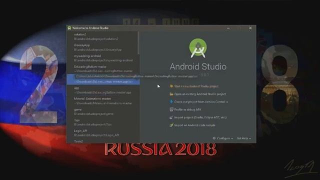 ANDROID #1. ANDROID STUDIONI O"RNATAMIZ. смотреть онлайн