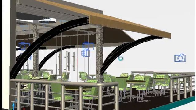 Creating 3D restaurant design en autocad смотреть онлайн