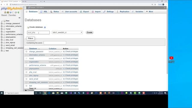 PHP CRUD With MySQL Database (Create, Read, Update, Delete) PART 1 смотреть онлайн
