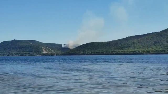 Пожар в лесу под Жигулёвском достиг площади 1 гектар смотреть онлайн