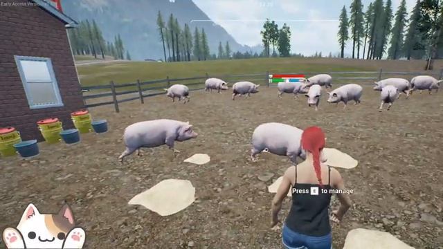 *New* The Great Pig Experiment Part 1! | Ranch Simulator | Building Hunting PC Gameplay Ep 8 смотреть онлайн