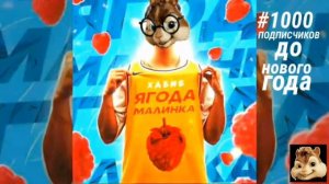 Бурундуки поют ХАБИБ ЯГОДА МАЛИНКА🎶🎶