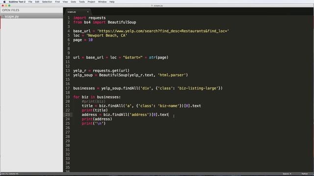 Day 23: Web Scraping in Python Programming - Part 3 смотреть онлайн