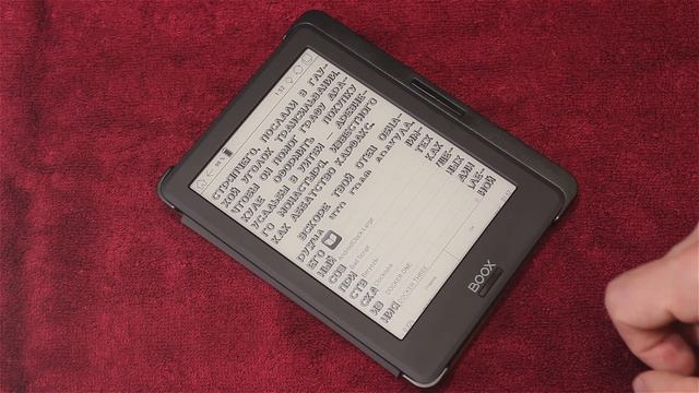 ONYX BOOX Livingstone. Работа с форматом FB2 смотреть онлайн