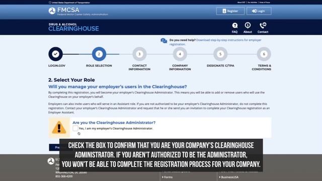 Registering as an Owner Operator in the DOT Clearinghouse смотреть онлайн