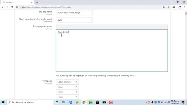 Solución Instalación Moodle смотреть онлайн