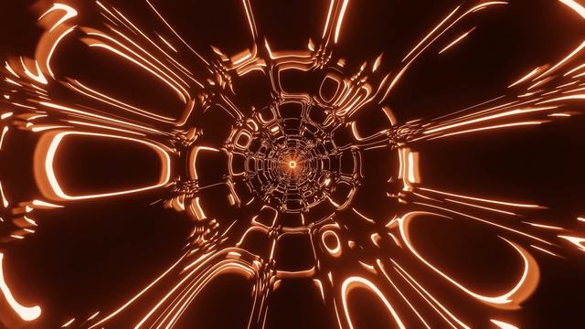 VJ LOOP NEON Metallic Rose Gold Tunnel Abstract Background Video Simple RGB 4k Screensaver смотреть онлайн