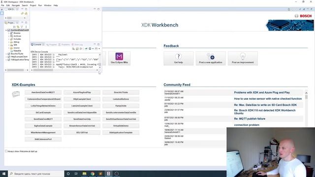 Bosch XDK110 - Aws IoT Core and Send Data Over MQTT смотреть онлайн