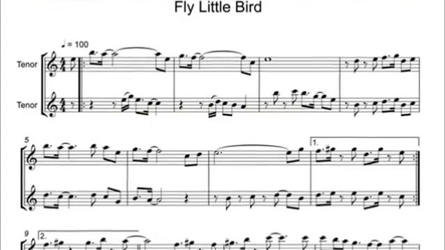 Saxophon Duette mit Pfiff von Milo Hermann für Alt- und Tenor-Sax смотреть онлайн