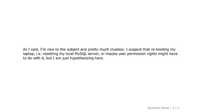 MySQL : Error: Tablespace For Table ### Exists. Please DISCARD The Tablespace Before IMPORT