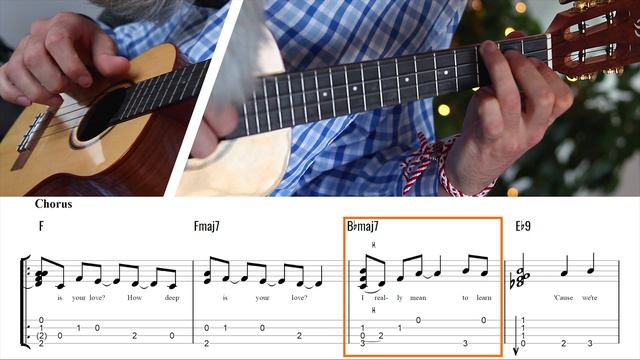 How Deep Is Your Love (Ukulele Fingerstyle) Bee Gees смотреть онлайн
