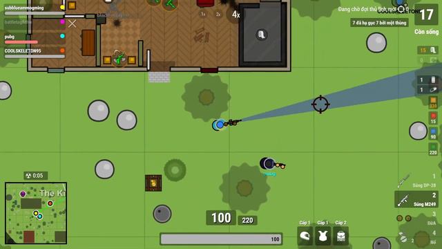 surviv io 2d battle royale game || 9 kills with hack ! смотреть онлайн