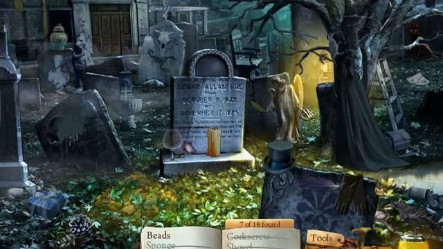 Midnight Mysteries 1 Edgar Allan Poe Conspiracy Part 1 The Cemetery No Commentary смотреть онлайн