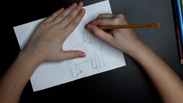 МОПС рисуем по-шагово с детьми. Простые фигуры смотреть онлайн