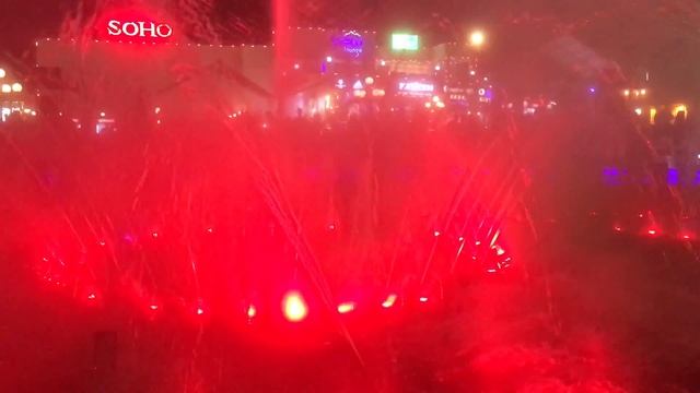 Egypt 2021. SOHO square, Sharm el Sheikh. Поющие фонтаны на площади Сохо. смотреть онлайн