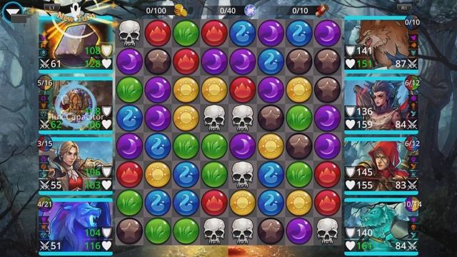 Gems of War Leio and Tesla team! Best gameplay guide and strategy? смотреть онлайн