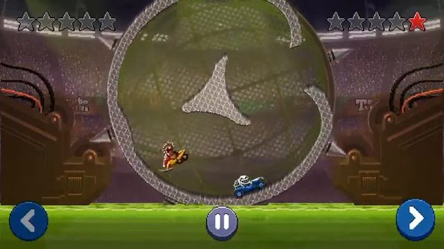 Drive Ahead! Replay: удачный vs. Снегоход. смотреть онлайн