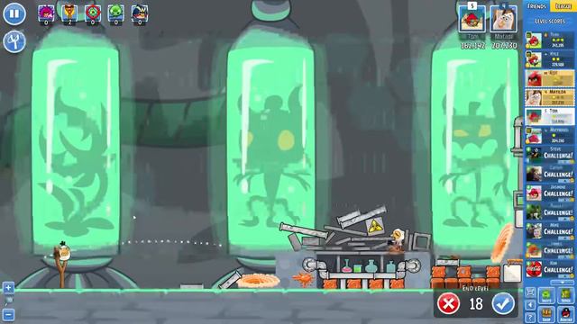 Angry Birds Friends on Facebook Weekly Tournament Level 1 No Power Ups 3 Stars The Root of Evil Cry смотреть онлайн