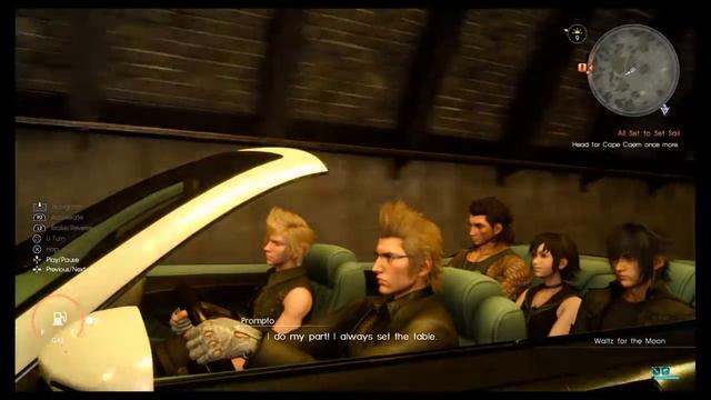 FINAL FANTASY XV - Driving with Iris смотреть онлайн