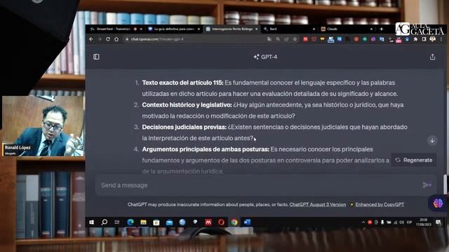 ? ??????? ChatGPT para abogados. La guía para conversar con la inteligencia artificial. смотреть онлайн