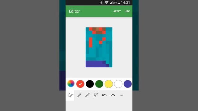Как рисовать скины для Minecraft на Android