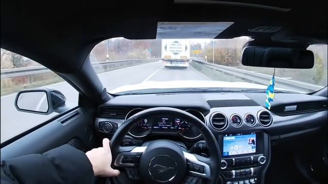 WAHNSINNS SOUND!! Tagsfahrt Sound Video // Ford Mustang GT 466PS(450) 2018 US смотреть онлайн