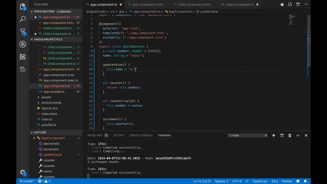 Angular LifeCycle Hooks - Explained with Examples смотреть онлайн