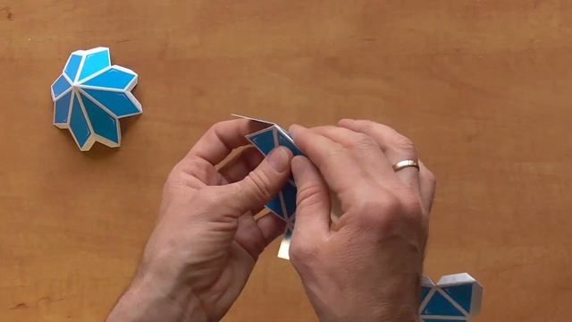 № 38.4 Как сделать Бриллиант, Швейцарская огранка, из бумаги; How to make a diamond смотреть онлайн