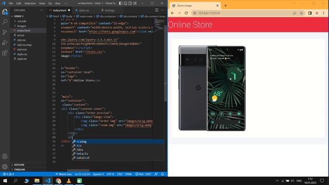 Javascript image zoom on hover смотреть онлайн