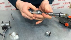 Разборка и сборка плавающего режима гидрораспределителя Р40К16.  Разбираем по частям плавающий режи