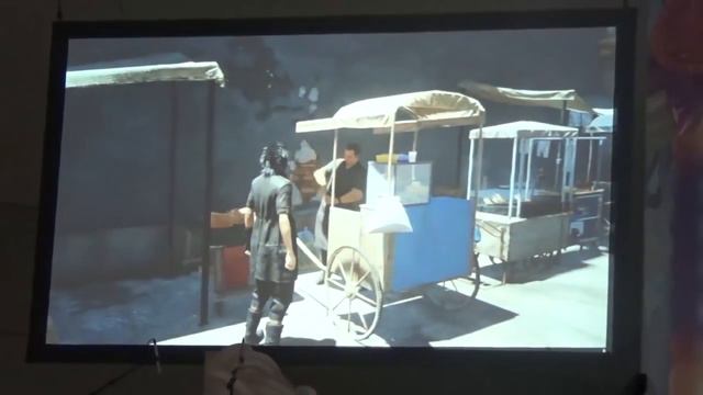 Final Fantasy XV New Footage - Teh Tarik Preparation - PS4/Xbox One смотреть онлайн