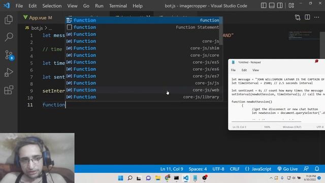 Javascript Project to Build Advanced Omegle Bot With Captcha Solving to Increase Website Visitors смотреть онлайн