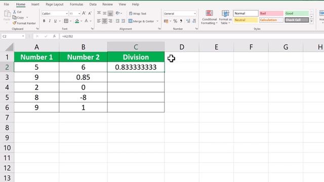 How to Divide Numbers in Excel | Excel Tutorial in Hindi | @AiHintsHindi смотреть онлайн