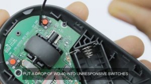 Logitech Pebble Mouse (M350) - Click and Scroll Fix - Disassembly