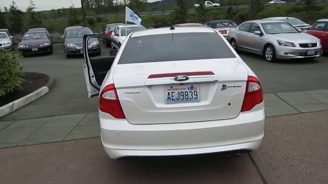 2011 Ford Fusion, White Platinum Metallic - STOCK# 13-2563A смотреть онлайн