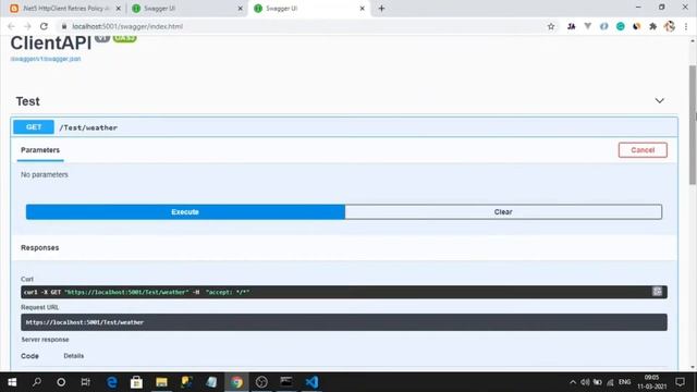 .Net5 HttpClient Retry Policy And Circuit Breaker Policy смотреть онлайн