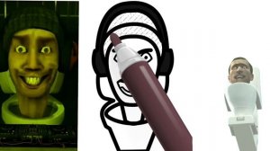 Как Быстро и легко нарисовать и раскрасить картинку Скибиди туалета Дж Скибиди