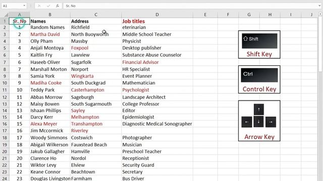 How To Select Data in Excel | Select Multiple Cells, Columns and Rows | Excel Tutorial | GMA SKILLS смотреть онлайн