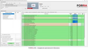 Общий обзор калькуляции в FORRA.price