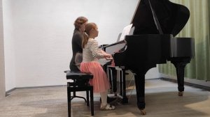 Ф. Шуберт "Немецкий танец", фортепианный ансамбль в 4 руки