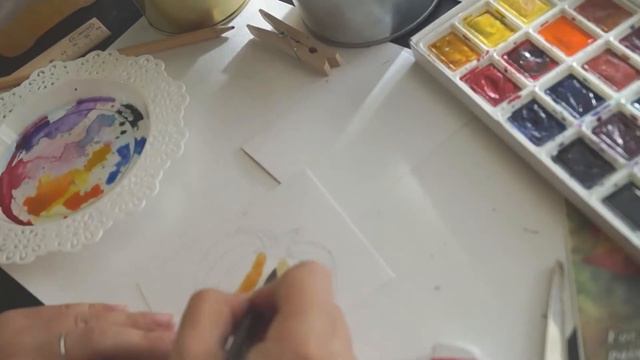 DIY AUTUMN🍁 🍂 ОСЕННИЙ ДЕКОР КОМНАТЫ // РИСУЕМ АКВАРЕЛЬЮ 🎨 смотреть онлайн